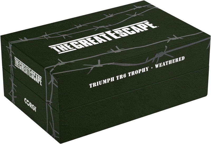 Triumph TR6 1962 Trophy Weathered The Great Escape McQueen 1:12 - 76322