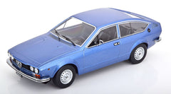Alfa Romeo Alfetta GTV 1600 anno 1976 Light Blue Metallic 1:18 - 76331