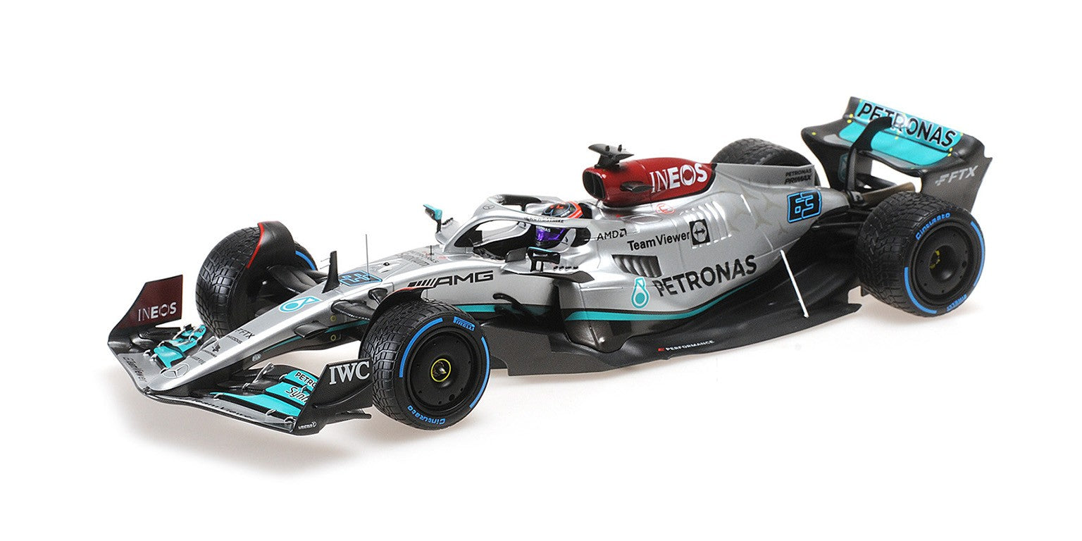 Mercedes-AMG Petronas F1 W13 E Performance F1 Monaco GP 2022 George Russell 1:18 - 76404