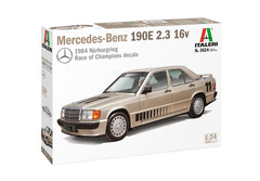 Mercedes-Benz 190E 2.3 16v Senna 11 Winner Nurburgring Race of Champions Kit 1:24 - 76472