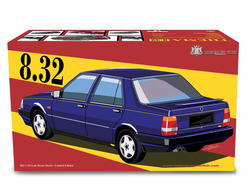 Lancia Thema 8.32 Ferrari 1986 Nero Ebano 1:18 - 76620