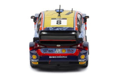 Hyundai i20 Rally1 WRC Winner Rallye Ypres 2022 Ott Tanak - MartinJarveoja 1:43 - 76703