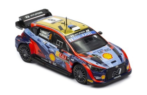 Hyundai i20 Rally1 WRC Winner Rallye Ypres 2022 Ott Tanak - MartinJarveoja 1:43 - 76706