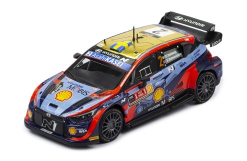 Hyundai i20 Rally1 WRC 4th Rallye Ypres 2022 Oliver Solberg - Elliott Edmondson 1:43 - 76708