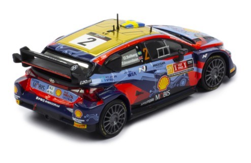 Hyundai i20 Rally1 WRC 4th Rallye Ypres 2022 Oliver Solberg - Elliott Edmondson 1:43 - 76712