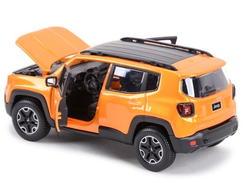 Jeep Renegade 4x4 Latitude 2017 Orange 1:24 - 76738