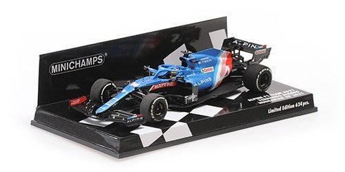 Alpine A521 Team F1 4th Hungary GP 2021 Fernando Alonso 1:43 - 76754