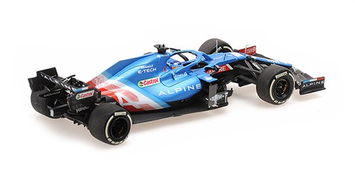Alpine A521 Team F1 4th Hungary GP 2021 Fernando Alonso 1:43 - 76755