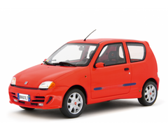 Fiat Seicento Sporting Abarth 1998 Rosso 1:18 - 76775