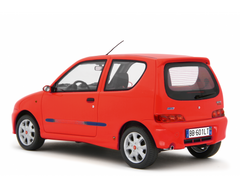Fiat Seicento Sporting Abarth 1998 Rosso 1:18 - 76778