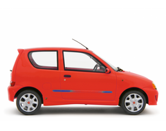 Fiat Seicento Sporting Abarth 1998 Rosso 1:18 - 76780