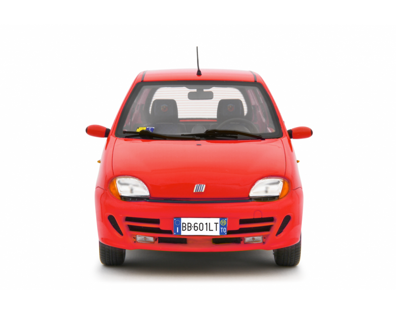 Fiat Seicento Sporting Abarth 1998 Rosso 1:18 - 76782