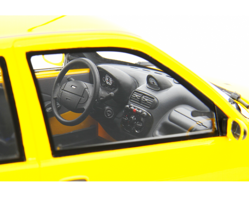 Fiat Seicento Sporting Abarth 1998 Rosso 1:18 - 76783