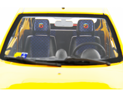 Fiat Seicento Sporting Abarth 1998 Rosso 1:18 - 76784