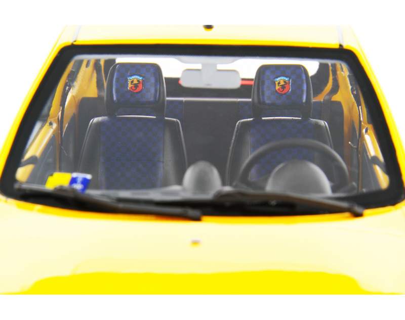 Fiat Seicento Sporting Abarth 1998 Rosso 1:18 - 76784