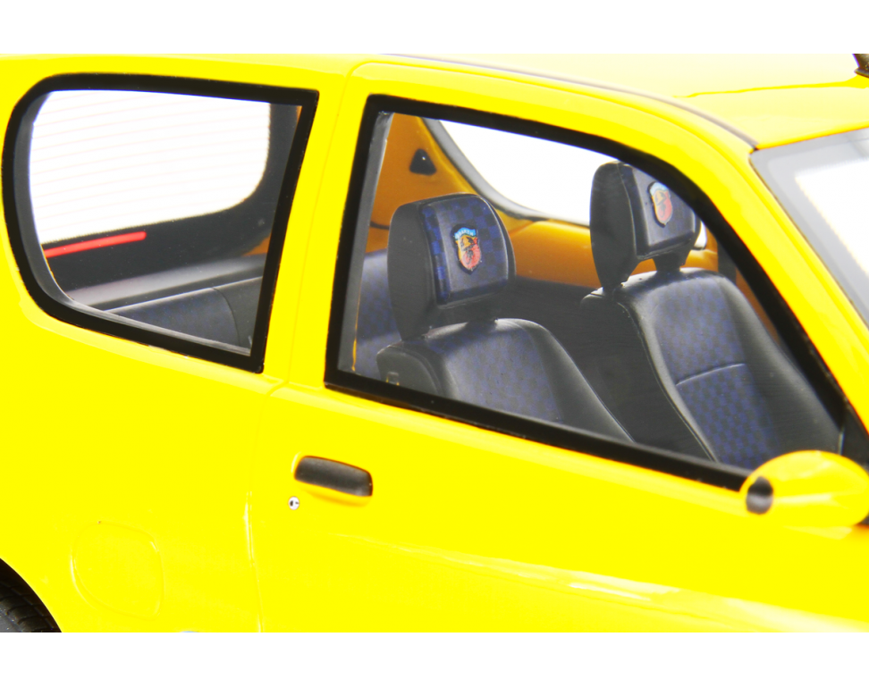 Fiat Seicento Sporting Abarth 1998 Rosso 1:18 - 76785