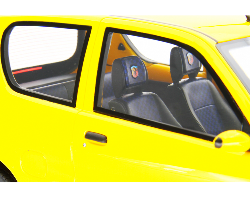Fiat Seicento Sporting Abarth 1998 Rosso 1:18 - 76785
