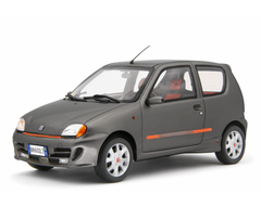 Fiat Seicento Sporting Abarth 1998 Grigio Metallizzato 1:18 - 76789
