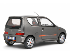 Fiat Seicento Sporting Abarth 1998 Grigio Metallizzato 1:18 - 76790