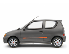 Fiat Seicento Sporting Abarth 1998 Grigio Metallizzato 1:18 - 76793