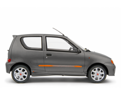 Fiat Seicento Sporting Abarth 1998 Grigio Metallizzato 1:18 - 76794