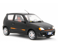 Fiat Seicento Sporting Abarth 1998 Nero 1:18 - 76805