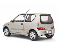 Fiat Seicento Sporting Abarth 1998 Silver 1:18 - 76820