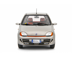 Fiat Seicento Sporting Abarth 1998 Silver 1:18 - 76823