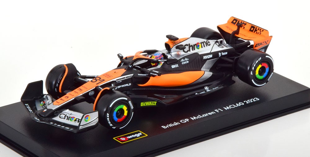 McLaren MCL60 British GP Silverstone F1 2023 Oscar Piastri 1:43 - 76849