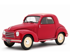 Fiat 500C Topolino 1949 Rosso Amaranto 1:18 - 76887