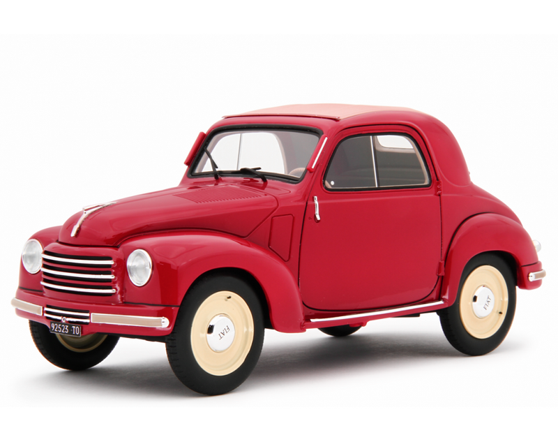 Fiat 500C Topolino 1949 Rosso Amaranto 1:18 - 76887
