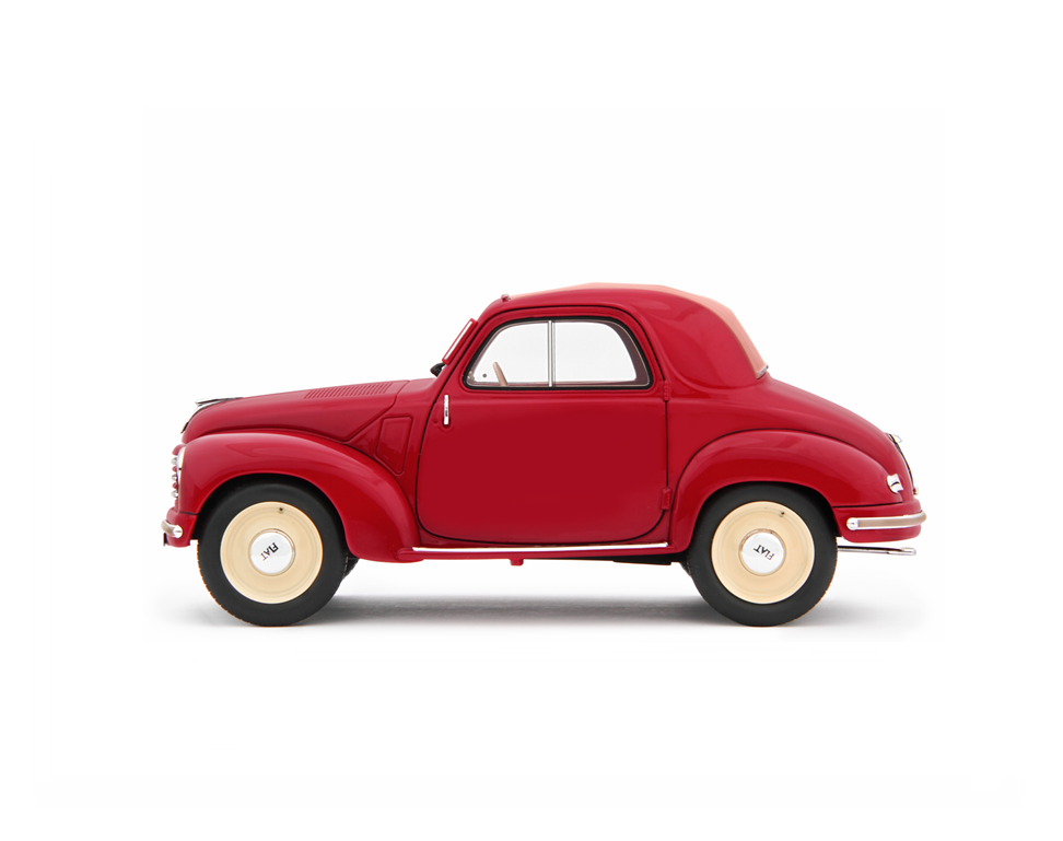Fiat 500C Topolino 1949 Rosso Amaranto 1:18 - 76896