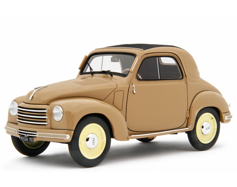 Fiat 500C Topolino 1949 Beige 1:18 - 76934