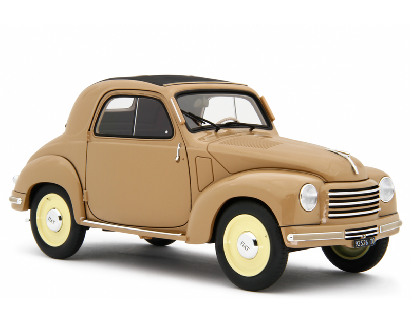 Fiat 500C Topolino 1949 Beige 1:18 - 76936