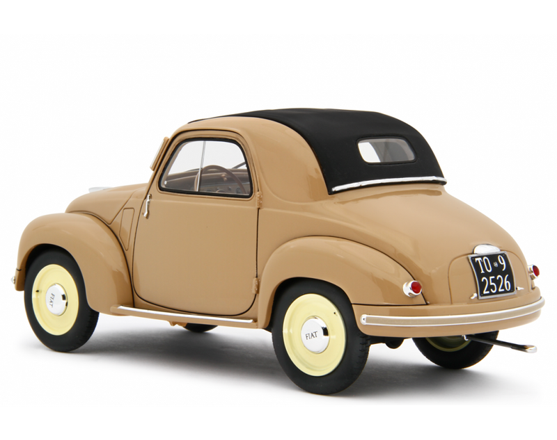 Fiat 500C Topolino 1949 Beige 1:18 - 76937