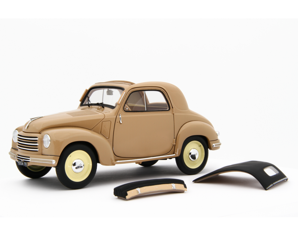 Fiat 500C Topolino 1949 Beige 1:18 - 76942