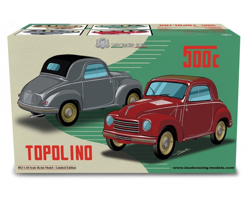 Fiat 500C Topolino 1949 Beige 1:18 - 76947