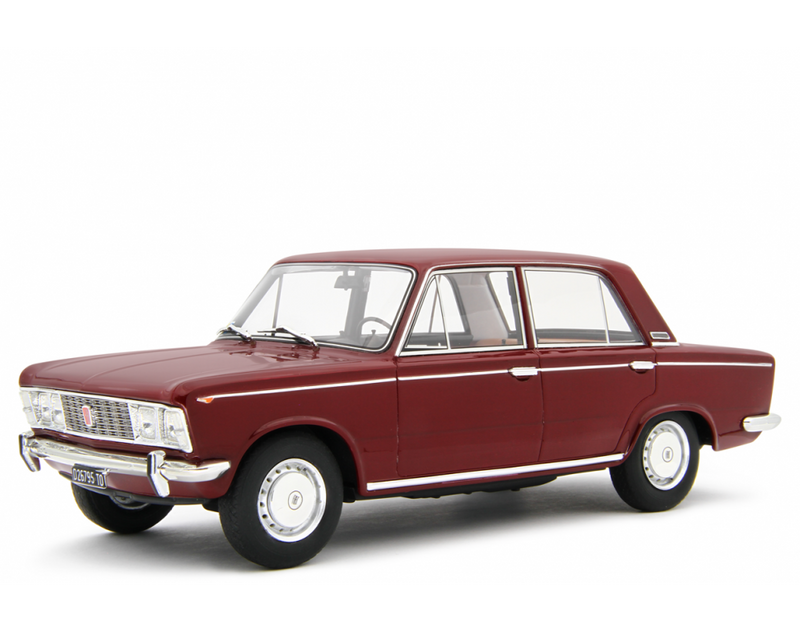 Fiat 125 1967 Rosso Amaranto 1:18 - 76977