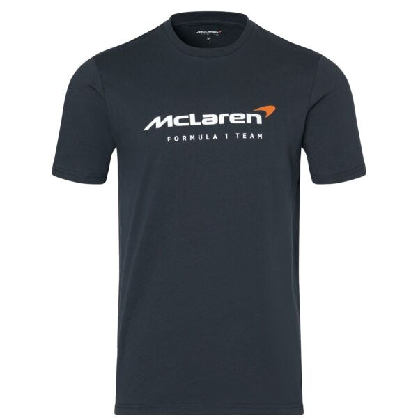 McLaren F1 2023 T-Shirt Core Essenzial Logo Maglietta Phantom - 77004