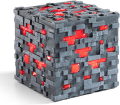 Minecraft Illuminating RedStone Ore Cube 10x10x10cm - 77020