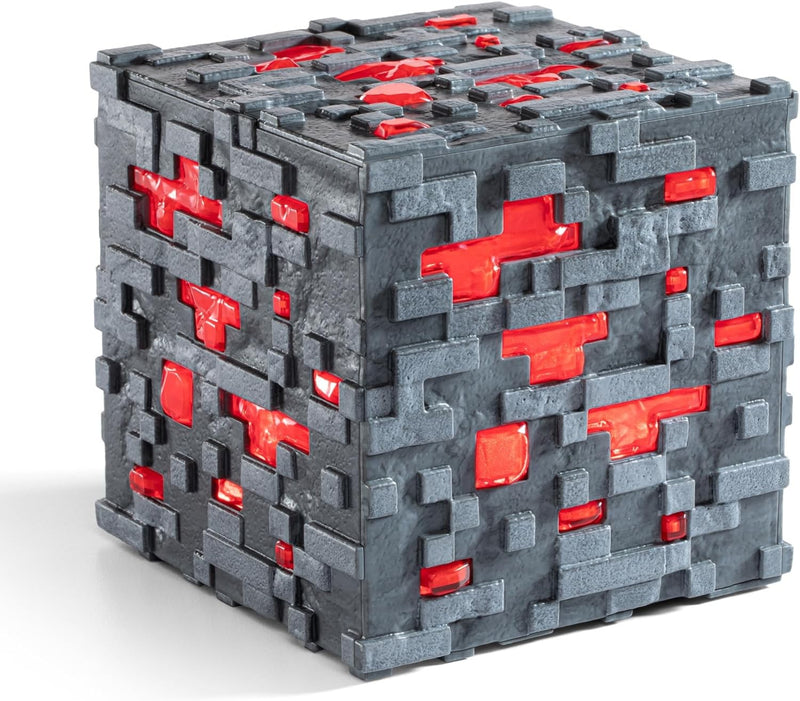 Minecraft Illuminating RedStone Ore Cube 10x10x10cm - 77020