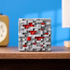 Minecraft Illuminating RedStone Ore Cube 10x10x10cm - 77023