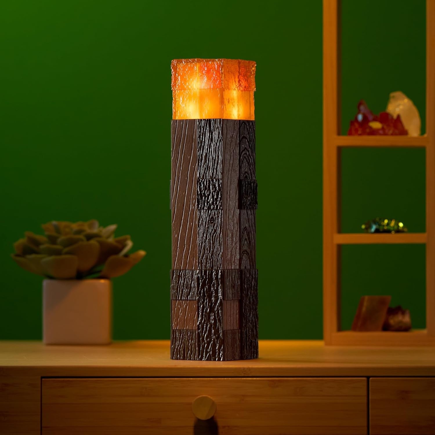 Minecraft Illuminating Torch 5*5*25cm/h - 77040