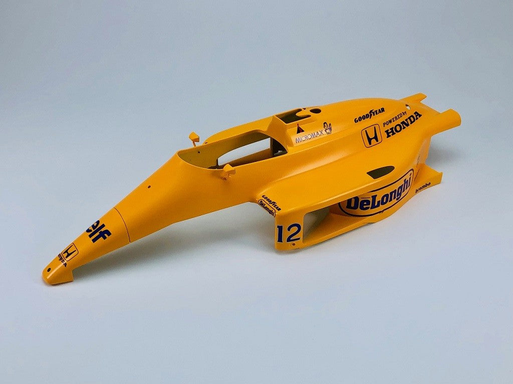 Lotus Honda 99T F1 1987 Monaco GP Ayrton Senna Model Kit 1:12 - 77054