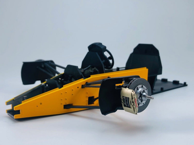 Lotus Honda 99T F1 1987 Monaco GP Ayrton Senna Model Kit 1:12 - 77058