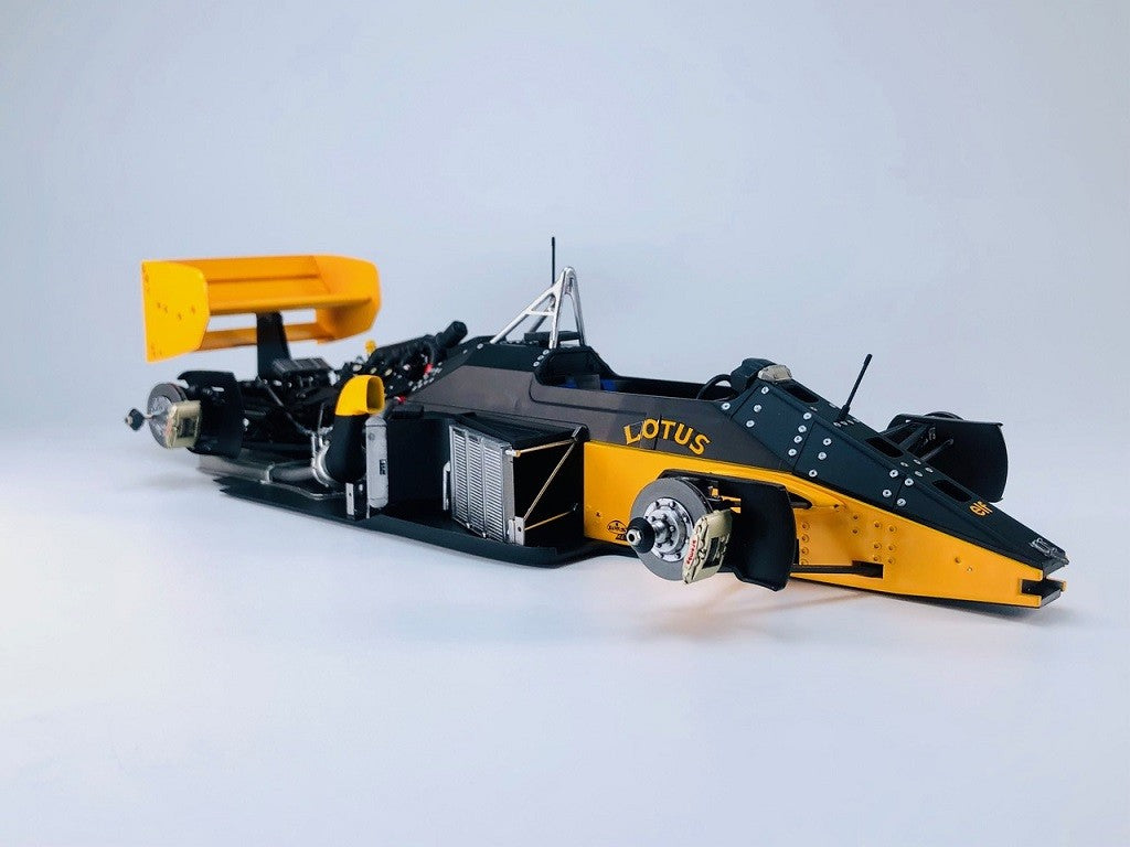 Lotus Honda 99T F1 1987 Monaco GP Ayrton Senna Model Kit 1:12 - 77063