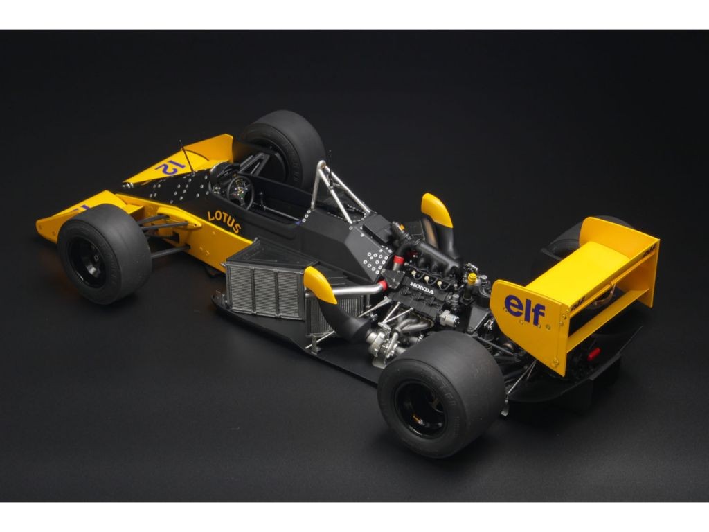 Lotus Honda 99T F1 1987 Monaco GP Ayrton Senna Model Kit 1:12 - 77073