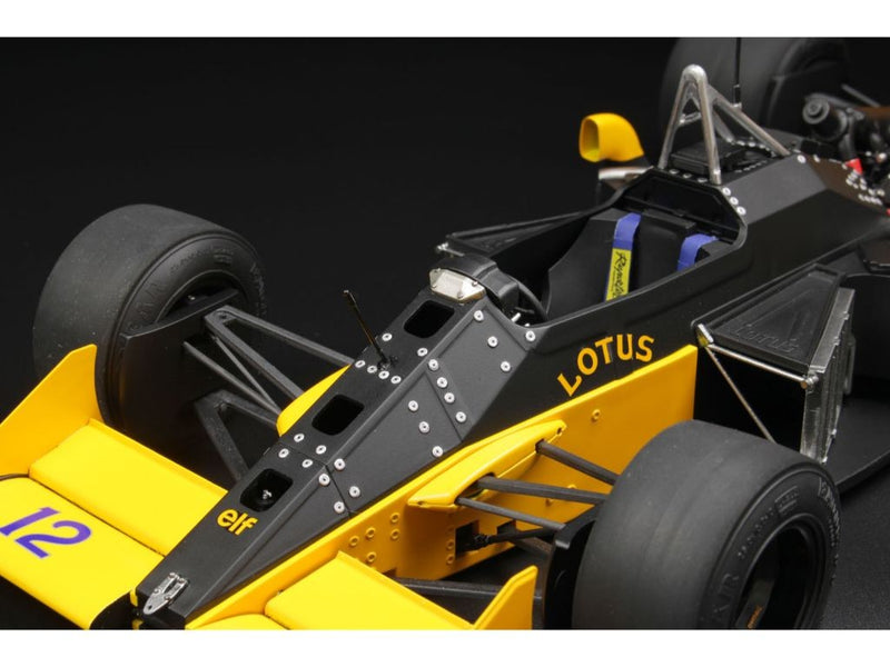 Lotus Honda 99T F1 1987 Monaco GP Ayrton Senna Model Kit 1:12 - 77077