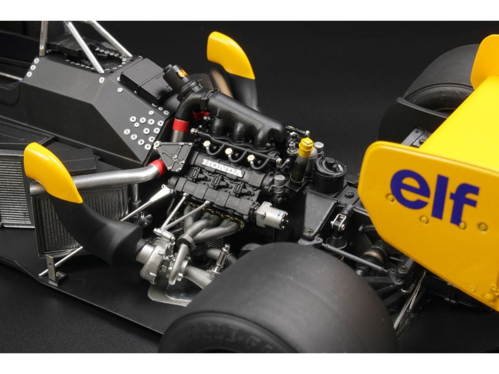 Lotus Honda 99T F1 1987 Monaco GP Ayrton Senna Model Kit 1:12 - 77080