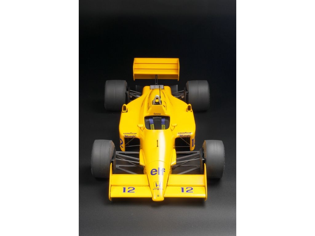Lotus Honda 99T F1 1987 Monaco GP Ayrton Senna Model Kit 1:12 - 77096